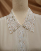 Romantic embroidered blouse