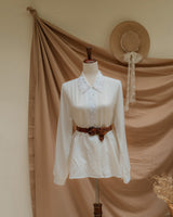 Romantic embroidered blouse